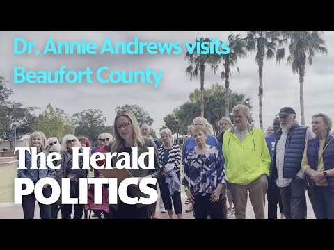 Watch: Dr. Annie Andrews Visits Beaufort County