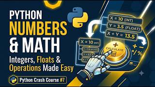 Python Numbers Explained in 8 Minutes! | Integers, Floats & Math
