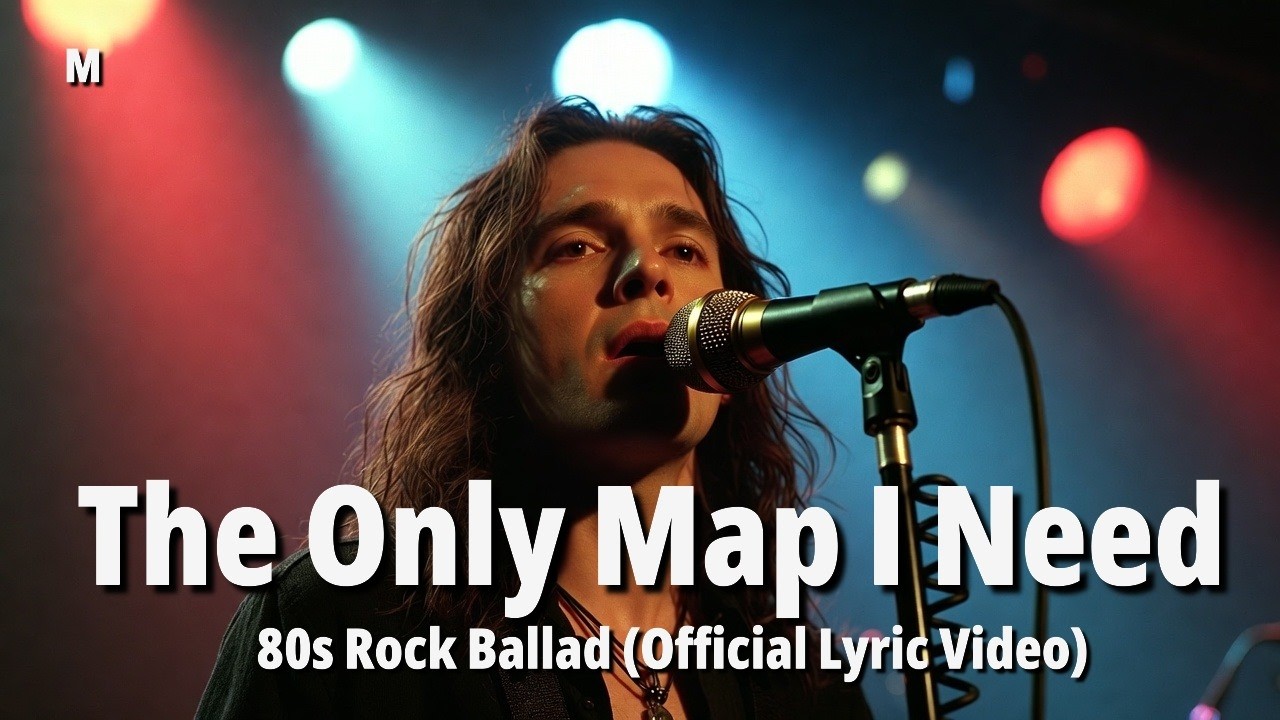 The Only Map I Need – 80s Rock Ballad (Official Lyric Video) M - YouTube