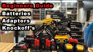 Beginners Guide to Tool Batteries, Adaptors & Cheap Knockoffs
