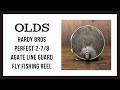 Hardy Bros Perfect 2-7/8 Agate Line Guard Fly Fishing Reel｜ハーディ ブロス パーフェクト 瑪瑙ラインガード フライリール｜OLDS