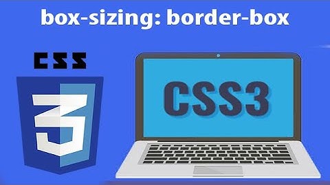 CSS3 для начинающих: box-sizing border-box | Урок 12