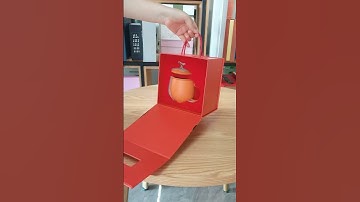 Exquisite hand-held gift box | Custom design exquisite paper gift box