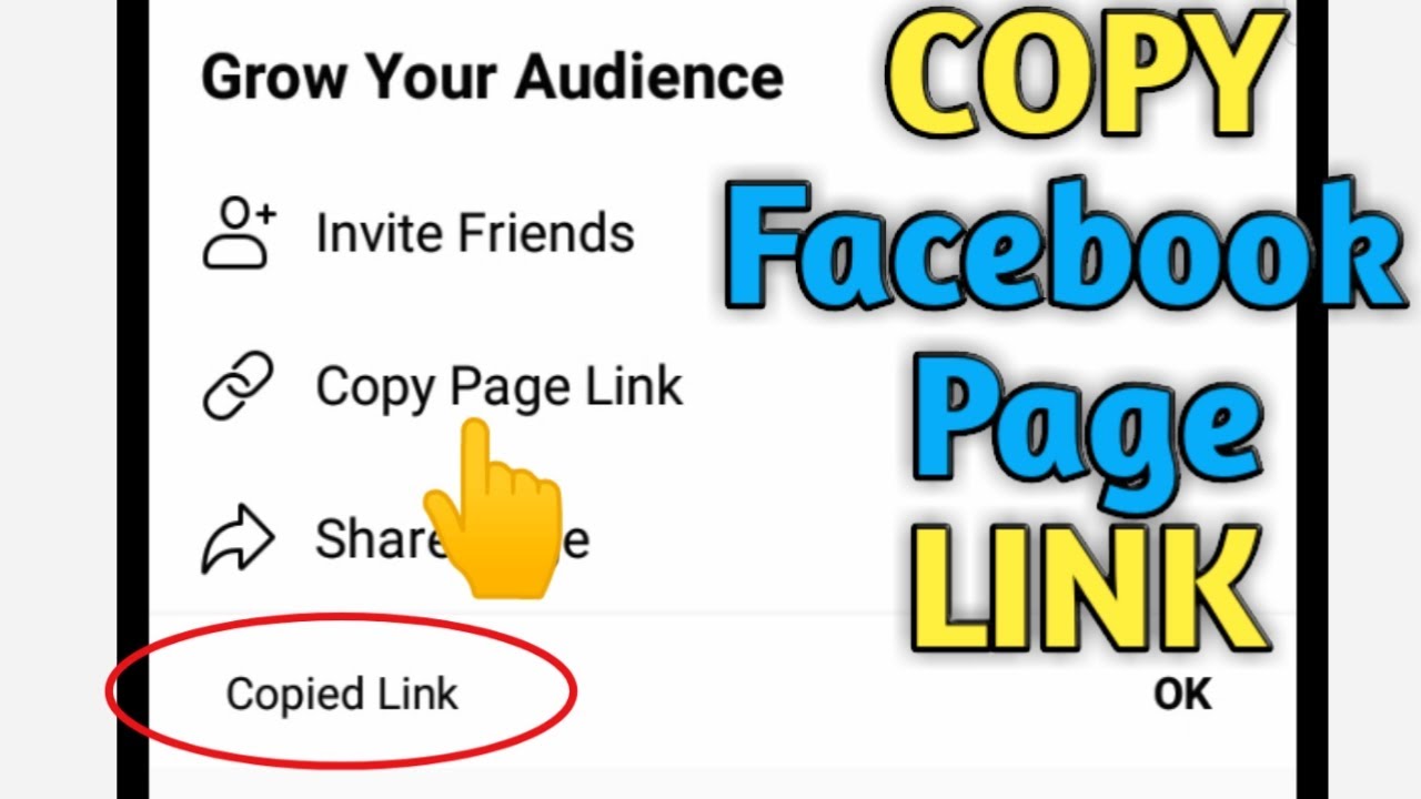 how to copy facebook review link