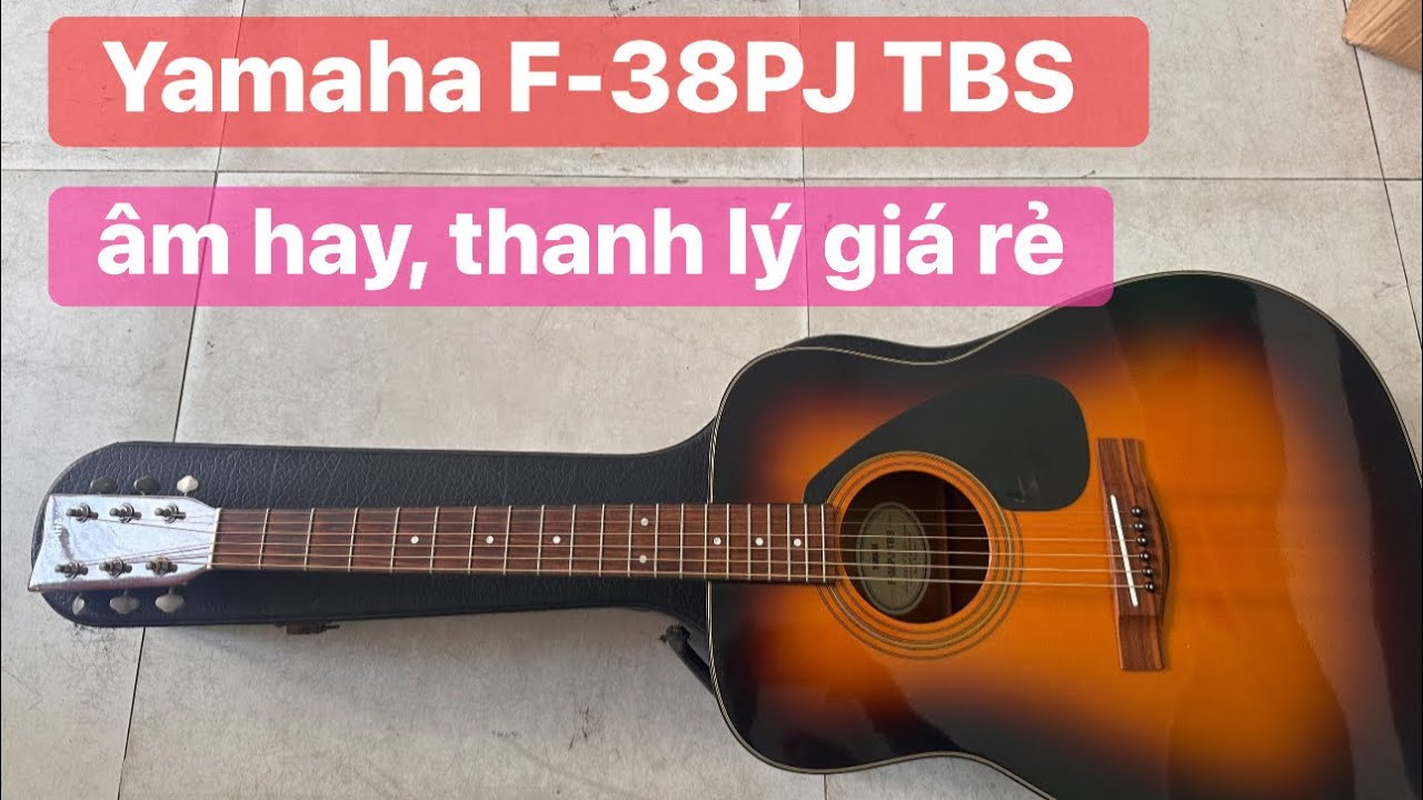 Yamaha F-38PJ TBS guitar for sale. Price: 2,400,000 VND. Yamaha