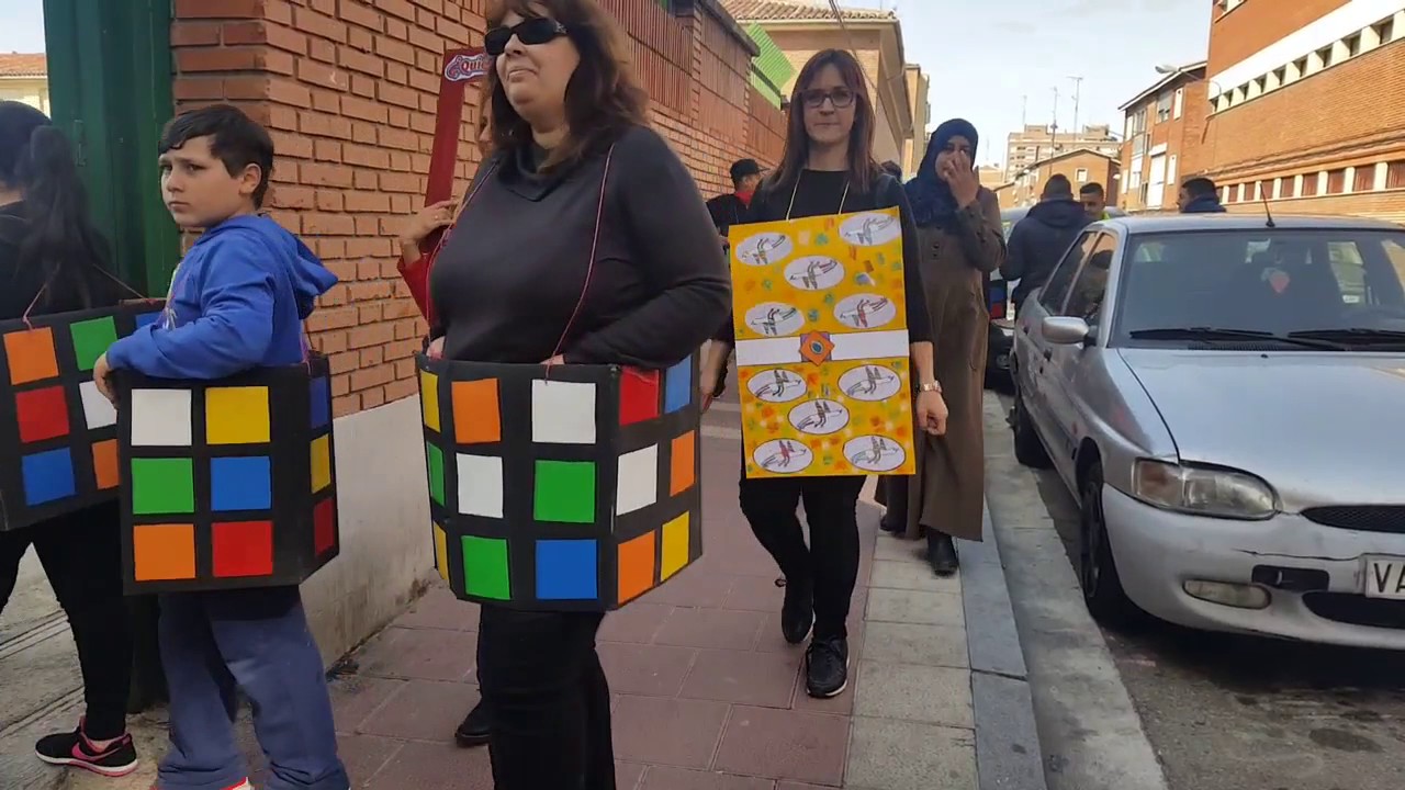 CEIP CRISTOBAL COLON VALLADOLID (CARNAVALES 2017) VIDEO.