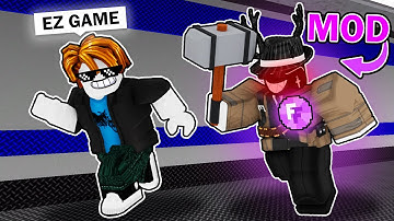 Making a MODERATOR Rage Quit in Roblox Flee the Facility!