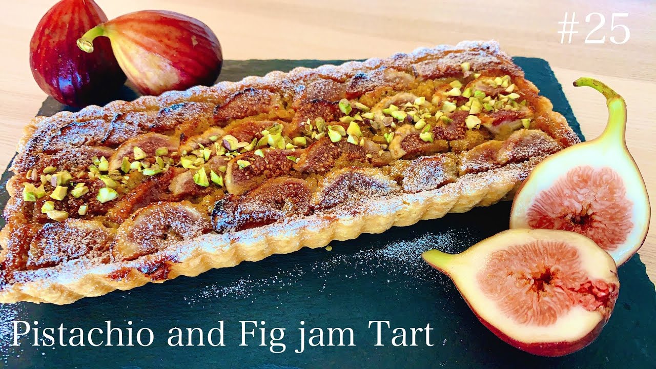 ピスタチオとイチジクのジャムタルト How To Make Pistachio And Fig Jam Tart 25 Youtube