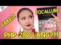 SHEMAY BAKIT ANG MURA!!! PHP 280 EYESHADOW PALETTE?! FAKE BA?! FOCALLURE EYESHADOW PALETTE REVIEW |