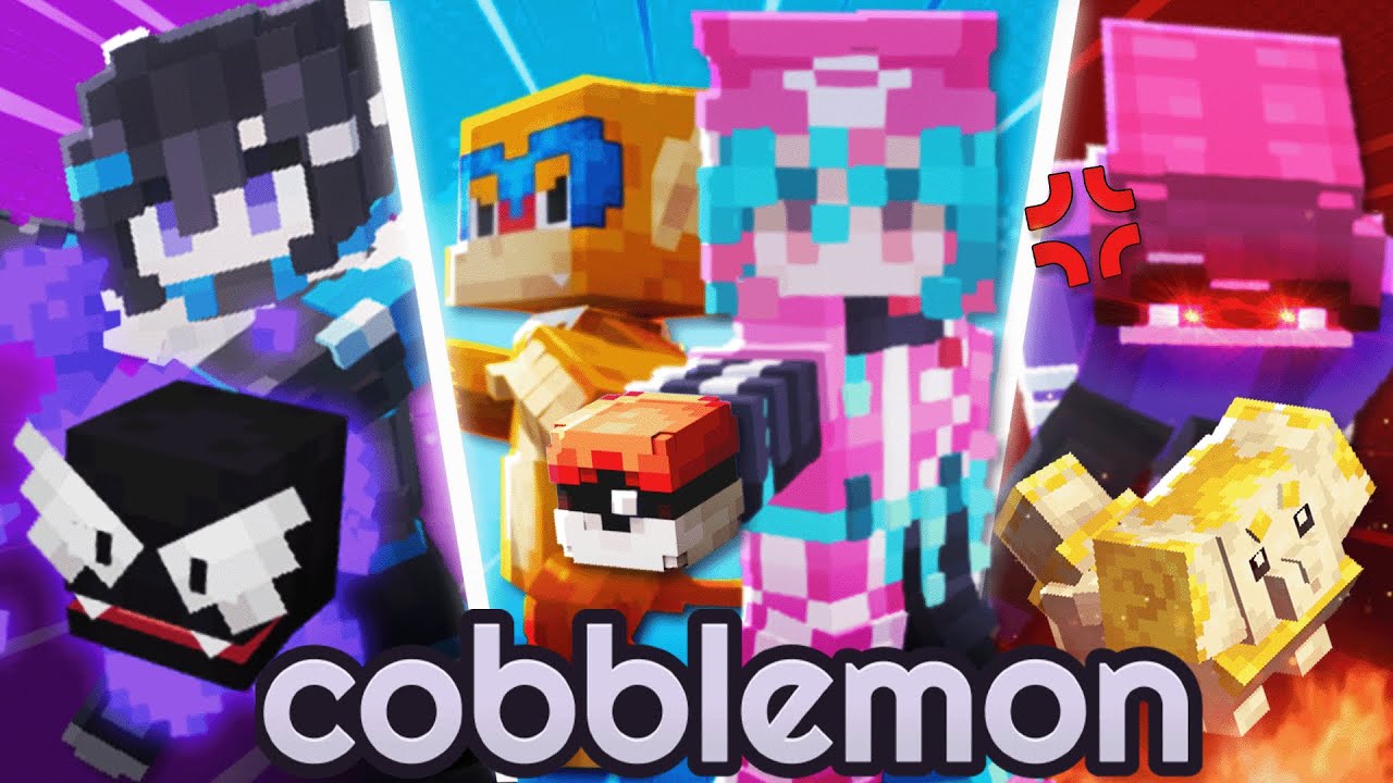 COBBLEMON Mas Nosso Pokémon É ALEATÓRIO! Ft. @eeiris @umintrovertido @dreamwander