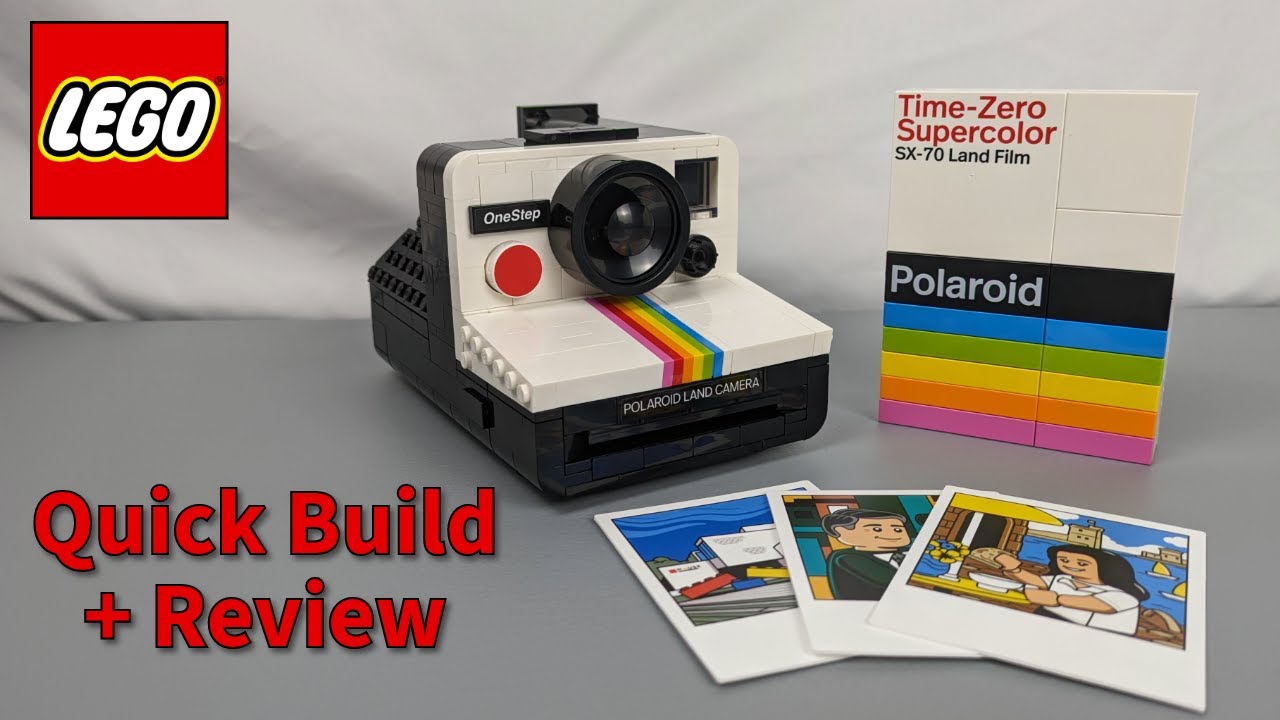 Polaroid trifft Lego-Set: Die OneStep SX-70 im Test! - COMPUTER BILD