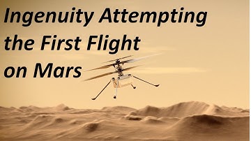 NASA’s Ingenuity Mars Helicopter: Attempting the First Powered Flight on Mars