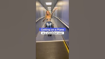 Have you ever seen how a wheelchair user boards a plane?✈️ #wheelchair #flightexperience #disability
