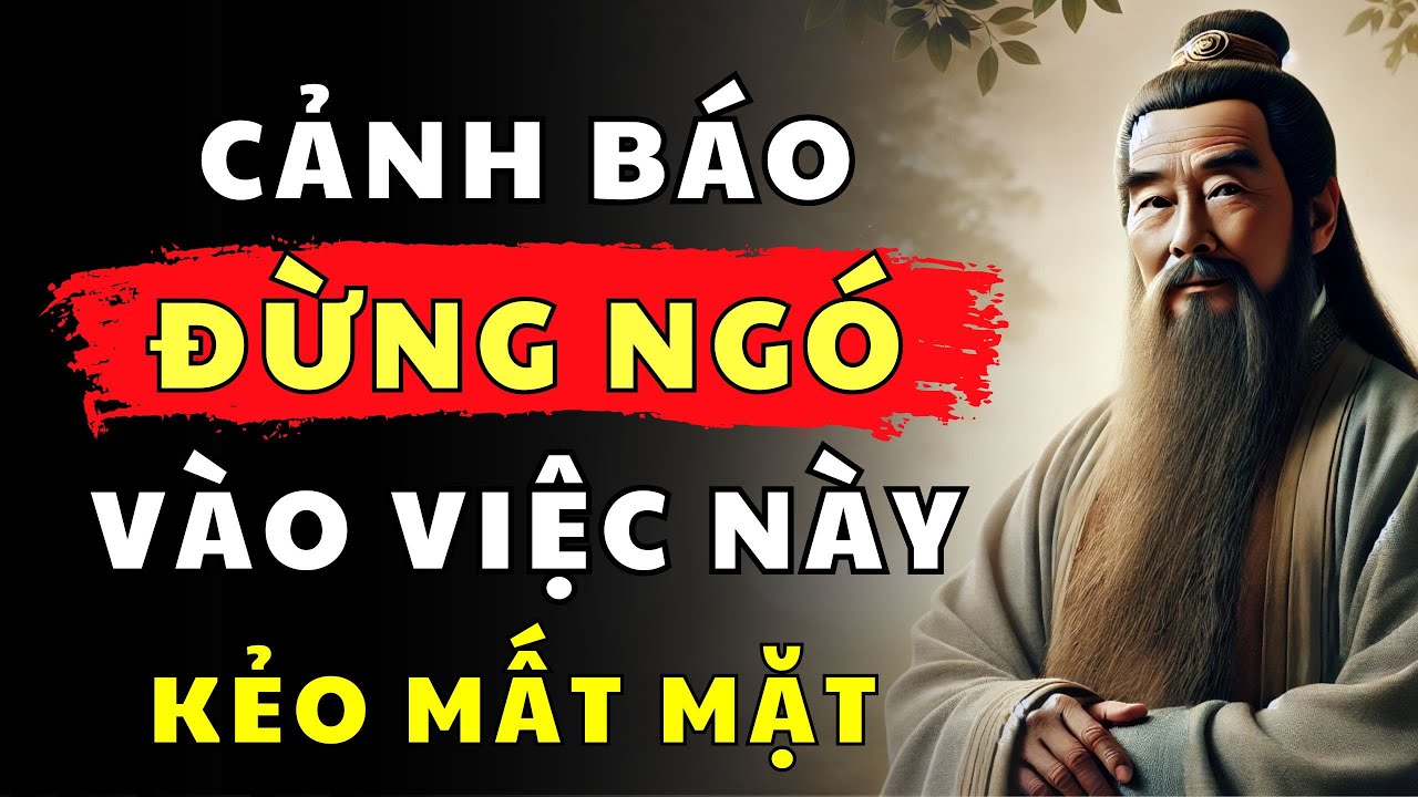 6 Cái Đừng Động Vào, Kẻo Dính Rắc Rối, Cổ Nhân Dạy Người Sống Khôn Ngoan