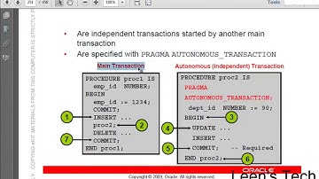 Beginner to Expert PL/SQL 11g Tutorial in Bangla: Program Units L#7 P#4 | Autonomous Transactions