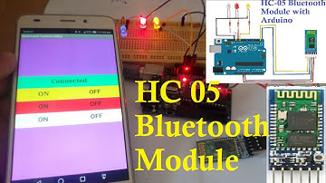 HC-05 Bluetooth Module with Arduino MIT App Inventor | Smart Home Automation Using Smart Phone BT
