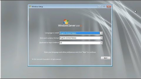 Windows Server 2008 R2 Installation and Initial Configuration