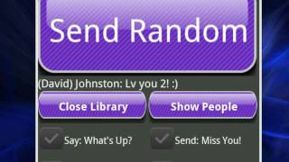 New Free "1 Touch Love You" Android Texting App screenshot 1
