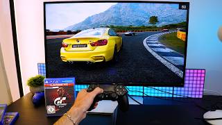4K 60FPS Racing for Pennies? GT Sport + PS4 Pro Performance POV Test | 27" 4K Monitor