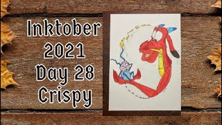 Inktober 2021 - Day 28 - Crispy