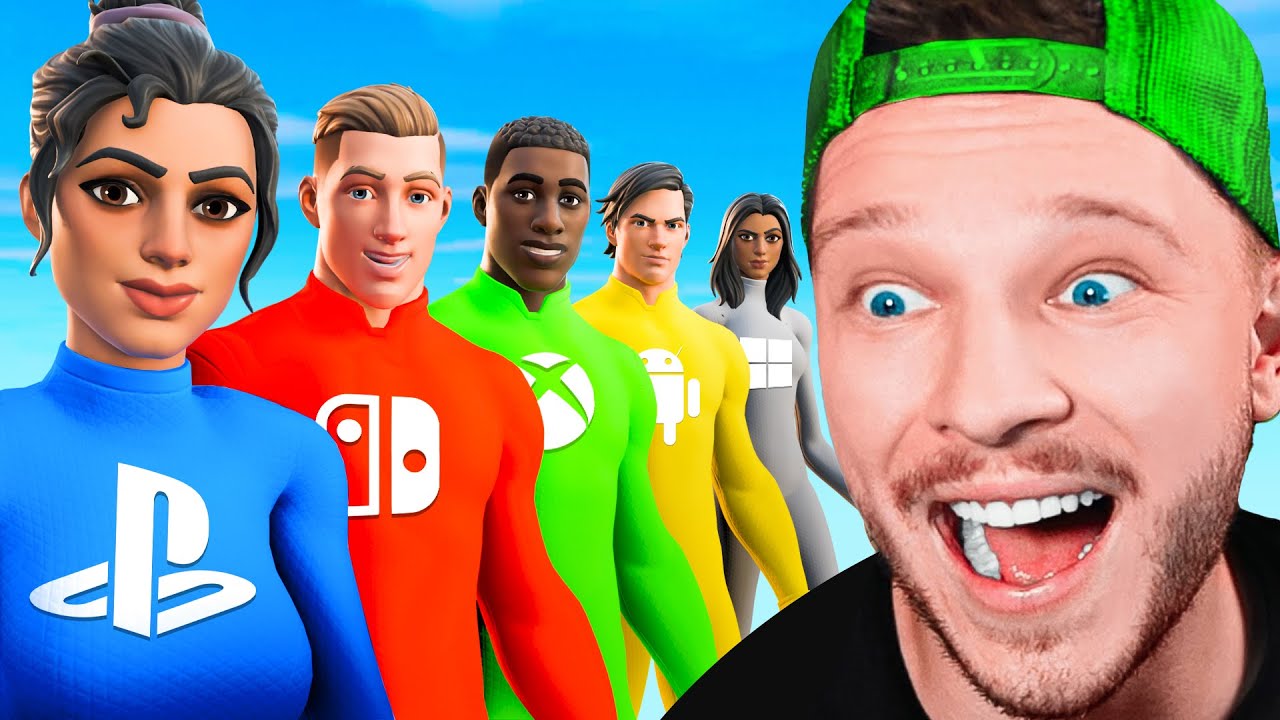 J'ai Organisé un Tournoi où Chaque Console S'affronte sur Fortnite !