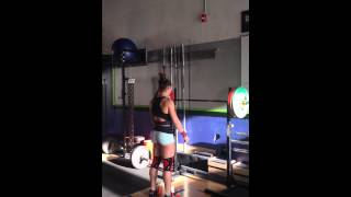 front squat cluster set 5