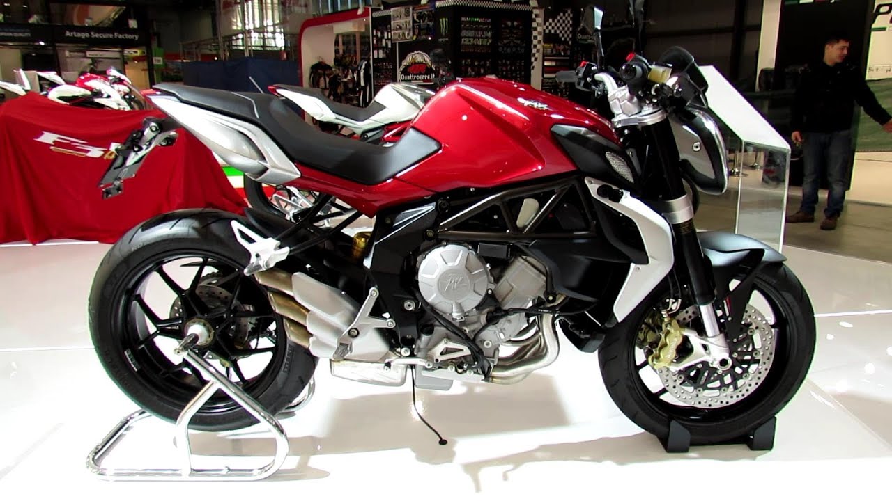 2014 MV Agusta Brutale 800 Red Walkaround - 2013 EICMA Milan 