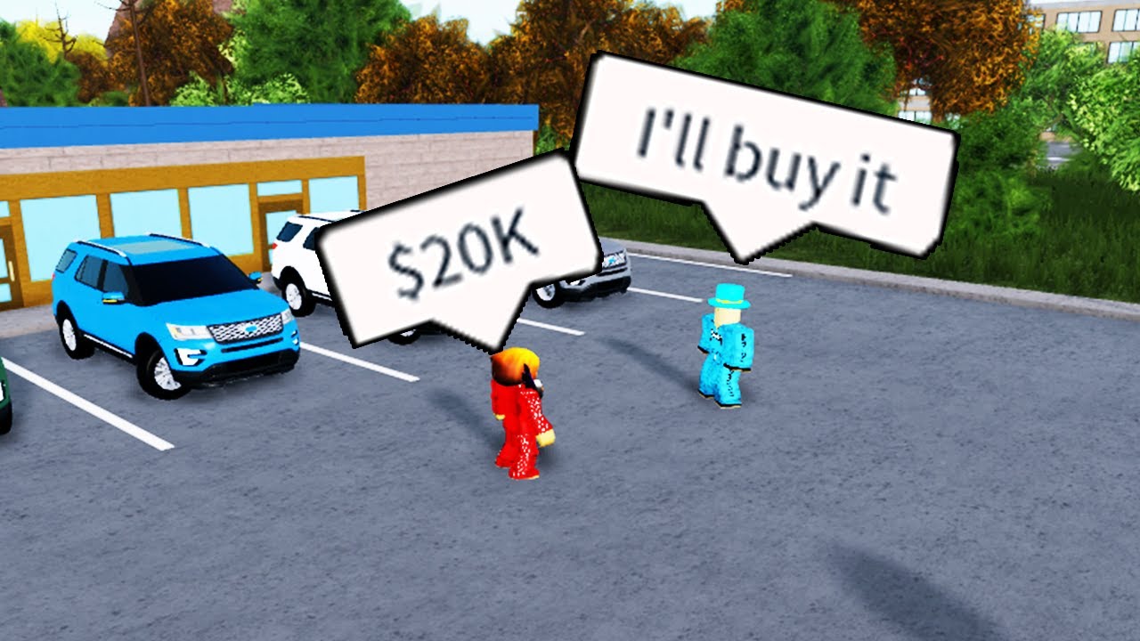I opened a car dealership and sold stolen cars didn't end well ROBLOX
