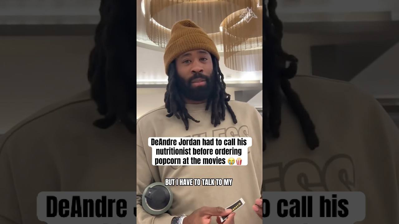 DeAndre had to make sure 😂