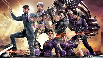 President of the United Saints - Saints Row IV Playthrough Part 46 - DJVC
