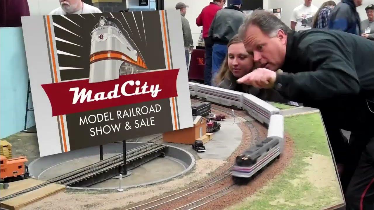MAD CITY MODEL RAILROAD SHOW & SALE FEB 18 & 19, 2023 YouTube