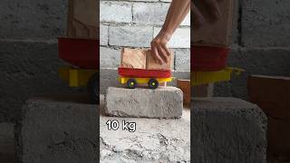 How many kilograms can a trolley lift? #experiment #asmr #crush