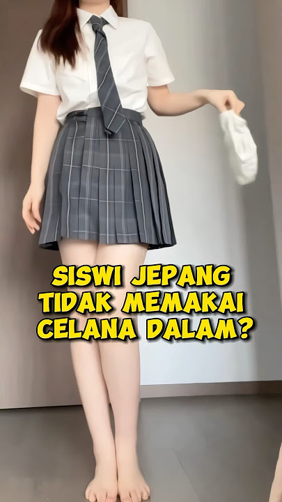 Siswi Jepang Tidak Memakai Celana Dalam⁉️ #shorts