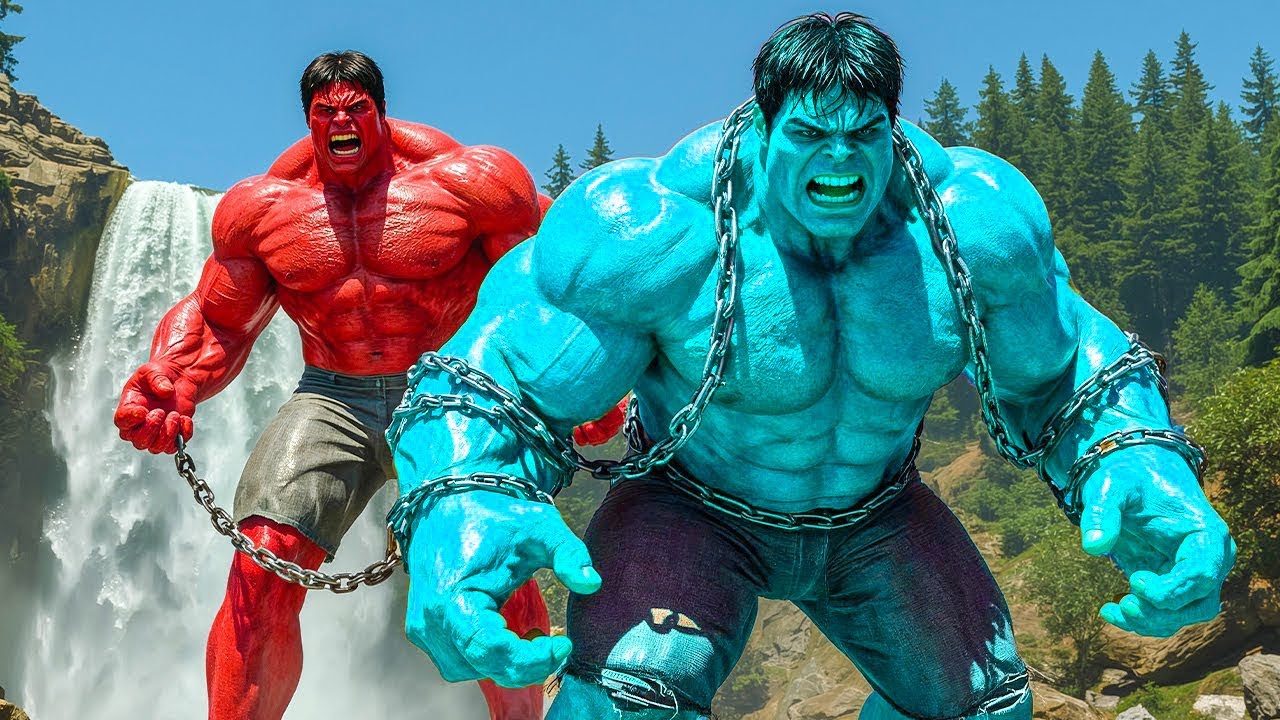 BLUE HULK vs RED HULK EPIC BATTLE! However , HULK Unexpected SAVE Changes Everything!