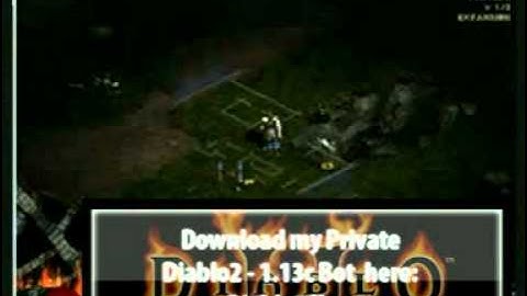 Download PRIVATE Diablo 1.13c Bot - Guber AutoIt Hammerdin Script - Diablo 2 LOD.mpg