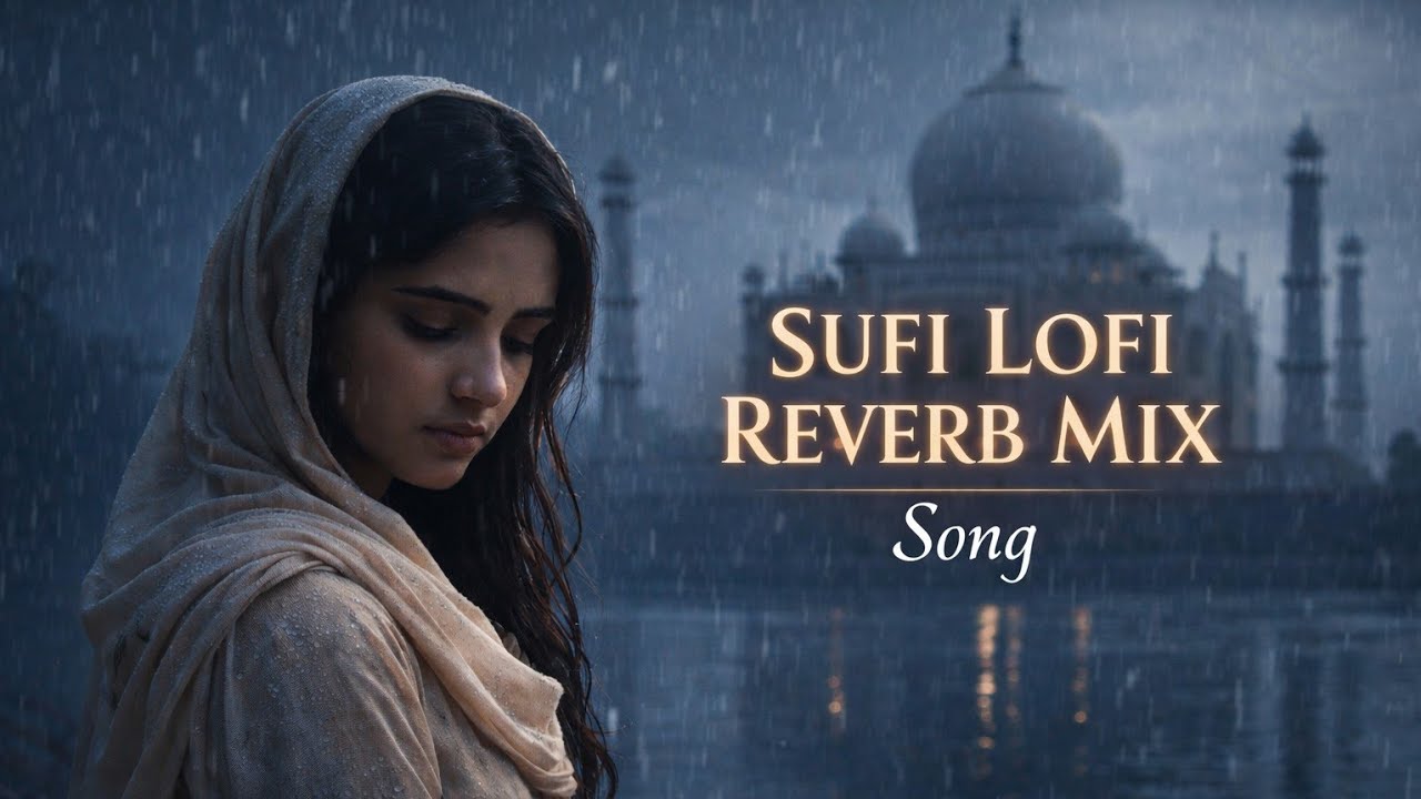 Mind Relaxing Sufi Lofi Reverb Song 🌧️ | Rainy Night Romantic Vibes
