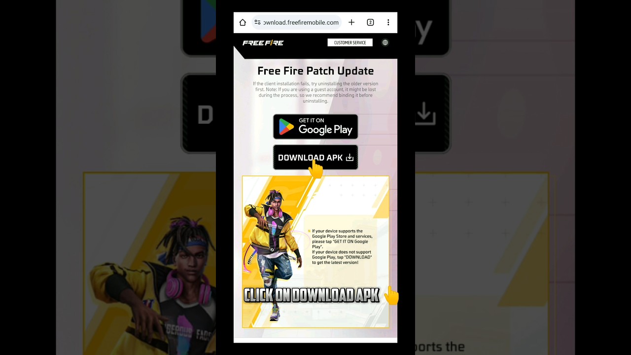 HOW TO UPDATE FREE FIRE OB44 APK DOWNLOAD KAISE KAREN LINK SE OB 44 APP NORMAL FF VERSION KAISE KARE