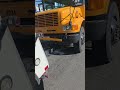 quick hookup of a school bus #towing #towlife #towtruck #schoolbus #heavydutytowing