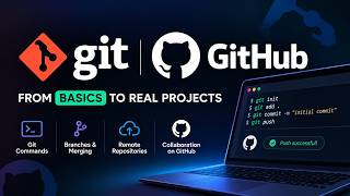 Git & GitHub Full Course for Beginners | Learn Git, GitHub, Branches & Real Projects