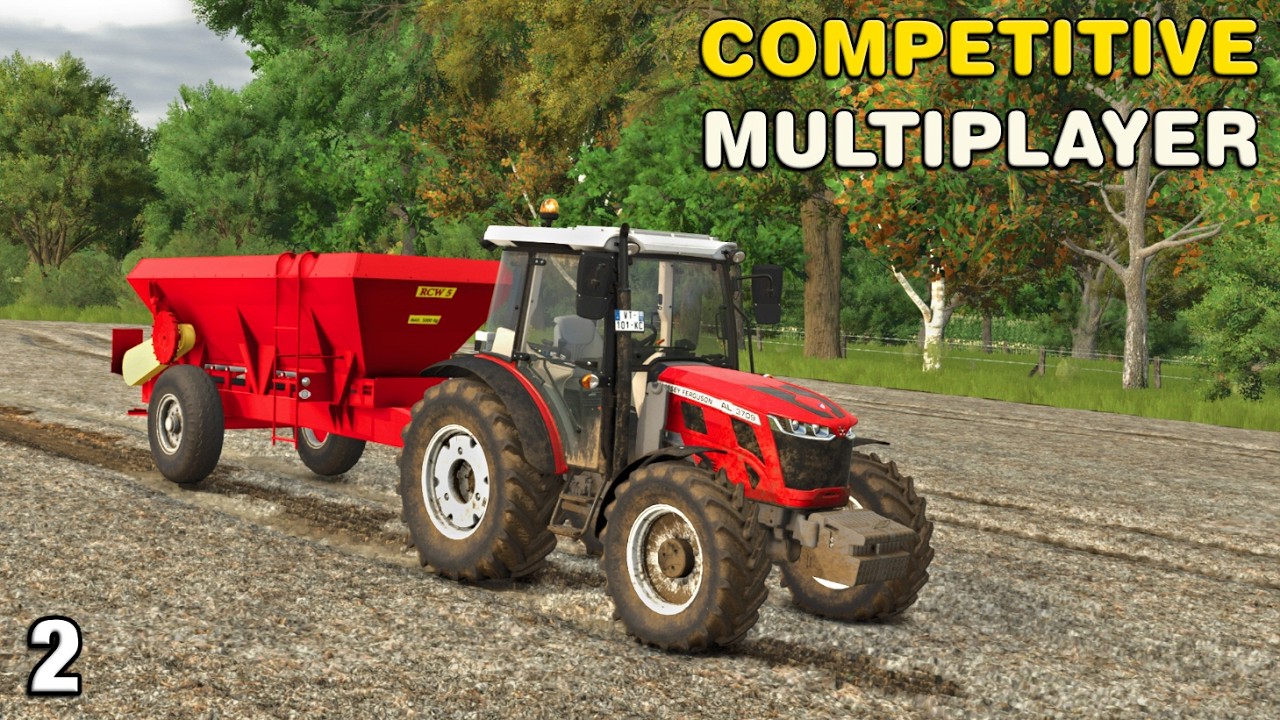 GETTING MY FIRST USED EQUIPMENT PURCHASED Competitive Multiplayer The Pichonnière Valley FS25 Ep2