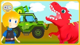 Побег динозавров * Охота на рептилий, сбежавших из Парка Юрского Периода * Игра для детей screenshot 1