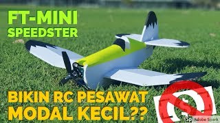 Budget Build RC Plane (eng-sub)| Flite Test |FT-Mini Speedster | Scratch Build