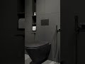 Luxury Black Wall Hung Toilet | Quiet Powerful Flush & Modern Bathroom Design Inspiration