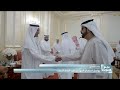 حمد الشرقي يواصل استقبال المهنئين بعيد الفطر المبارك بحضور ولي عهد الفجيرة 