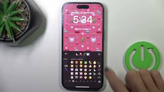 Como Definir Papel de Parede de Emoji no iPhone 16 screenshot 1