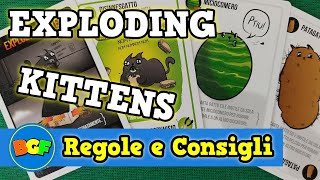 EXPLODING KITTENS | Exploding Kitten Card Game | Tutorial 61: How to Play