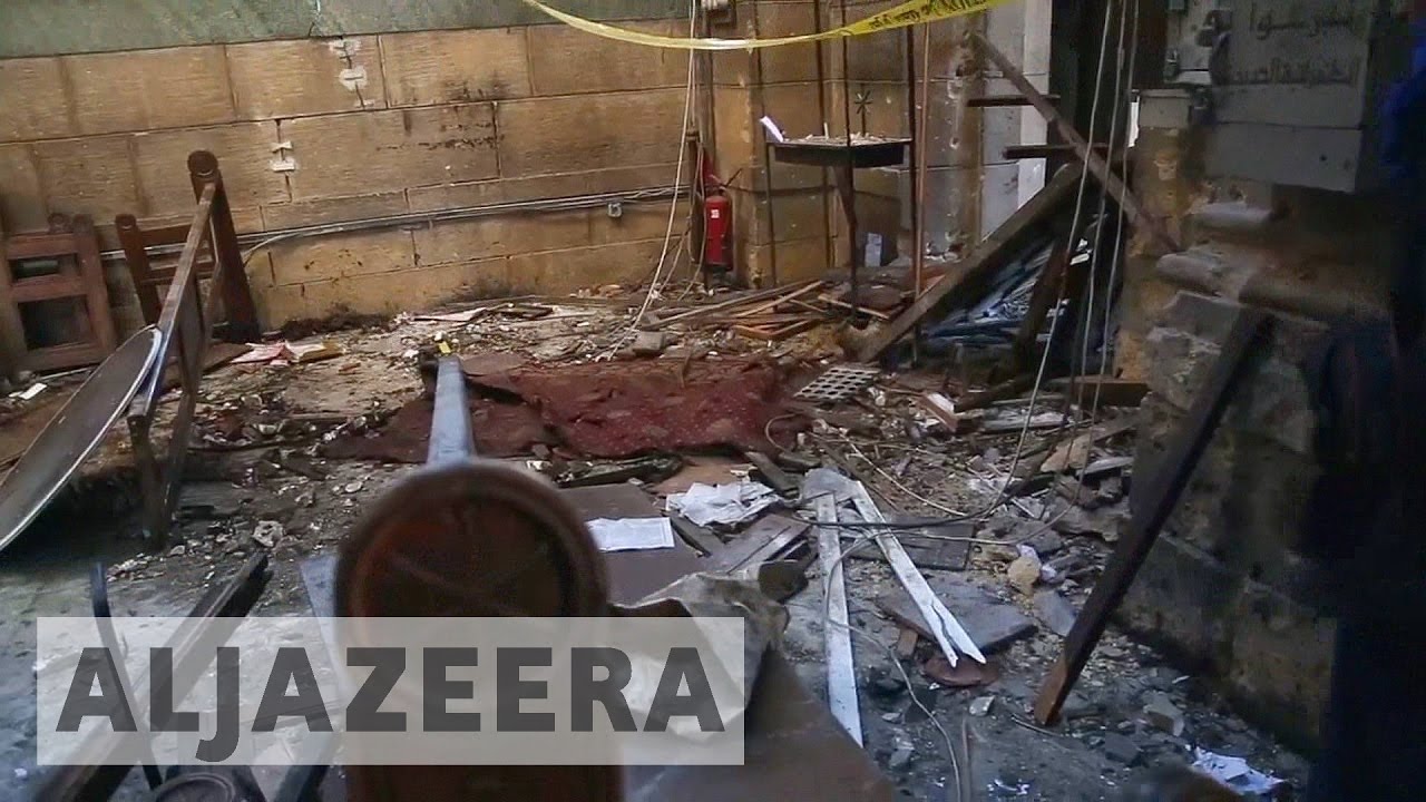 مصر: مقتل 25 شخصاً على الأقل في انفجار قنبلة قرب كاتدرائية قبطية