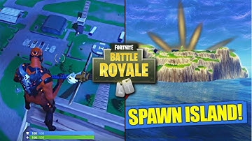 SUPER EASY METHOD * TELEPORT TO SPAWN ISLAND * NOT CLICKBAIT | FORTNITE BATTLE ROYALE