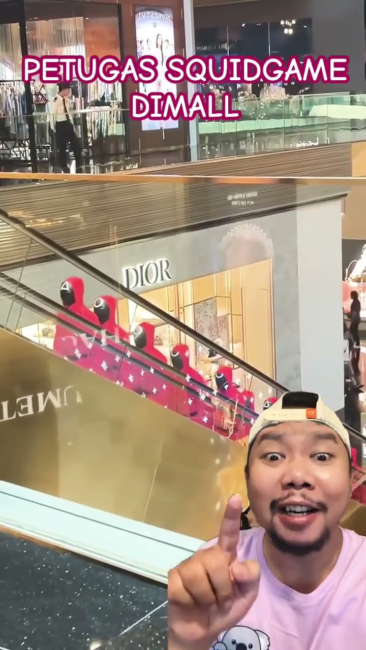 PETUGAS SQUID GAME DI MALL!!!!? #shopping #mall #vlog #trending #squidgame
