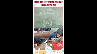 Aipan Art Meets Mathematics: Students Create Geometric Masterpieces | Math Art Project